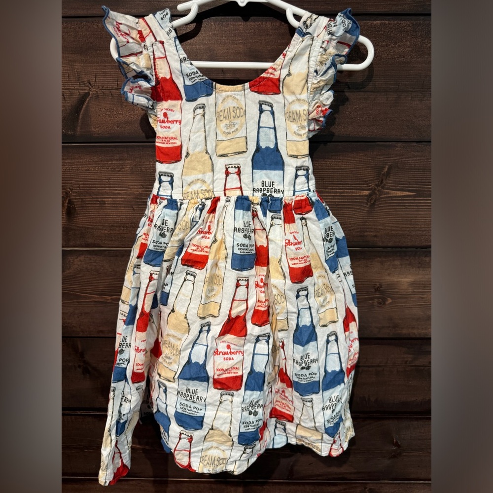 Pink Chicken Soda Bottle dress